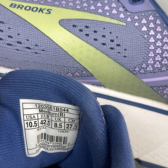 Brooks Ghost 14 Women’s Size 10.5 Medium B Running Shoe Purple Mint 1203561B544 - Picture 12 of 12